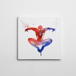 Spider Man Kare Kanvas Tablo